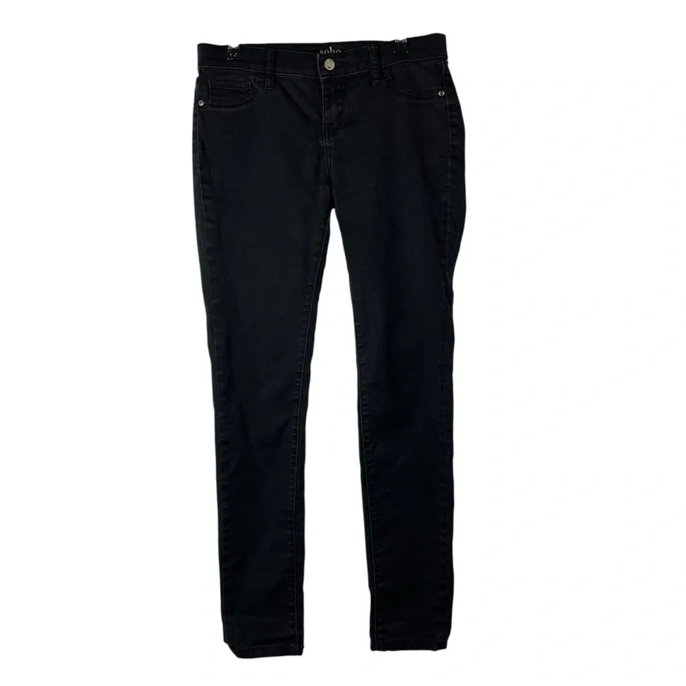 New York & Company Black Soho Legging Skinny Jeans 6